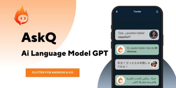 AskQ v1.0 Ai Language Model GPT – Flutter AI语言模型问答应用
