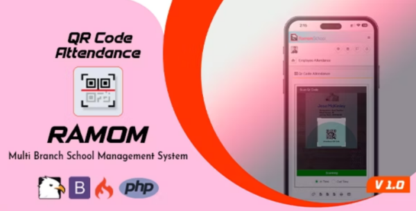 Ramom School QR Code Attendence v2.0 - 学校二维码考勤系统插件