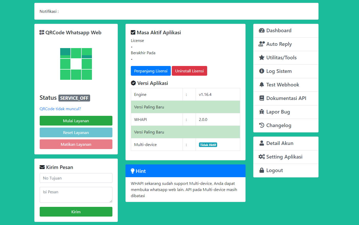 Whatsapp API Gateway (WHAPI) v4.1.2 - 强大的WhatsApp API网关解决方案