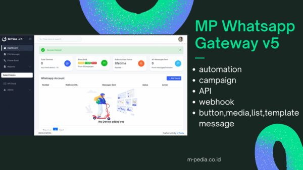 Whatsapp Gateway Multi Device v8.0.0 - 多设备WhatsApp网关解决方案