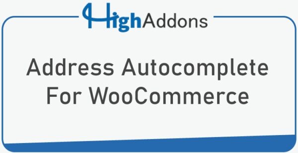 Address Field Autocomplete For WooCommerce v1.2.0 - WooCommerce地址字段自动补全插件