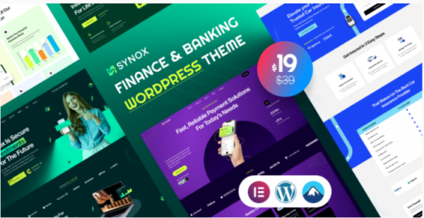 Synox v1.0.0 Finance & Banking WordPress Theme - 金融与银行WordPress主题