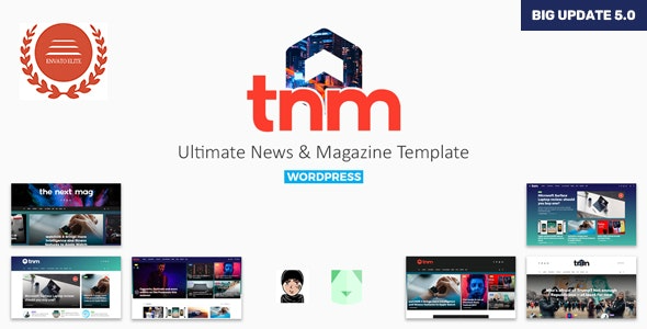 The Next Mag v5.9.9 Ultimate Magazine WordPress Theme - 终极杂志WordPress主题