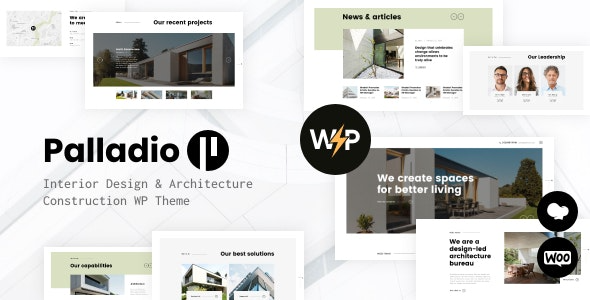 Palladio v1.1.9 室内设计与建筑WordPress主题