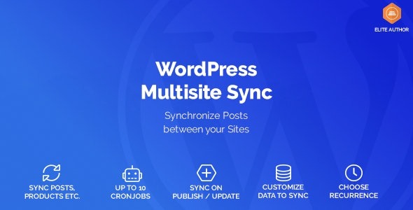 WordPress Multisite Sync v1.1.14 – 多站点同步插件