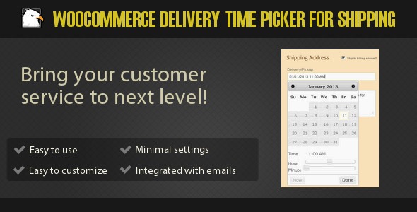 WooCommerce Delivery Time Picker for Shipping v3.2.7 - WooCommerce配送时间选择器插件