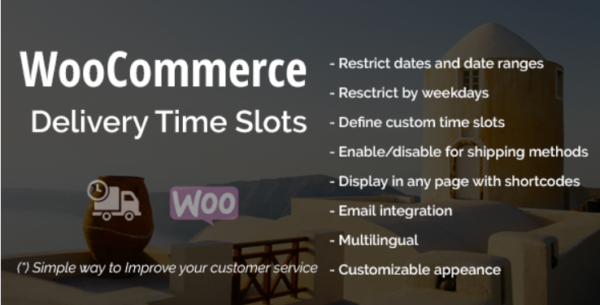 WooCommerce Delivery Time Slots v2.1.1 - WooCommerce配送时间段选择插件