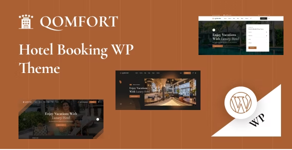 Qomfort (v1.0.6) Hotel Booking WordPress Theme - 酒店预订WordPress主题