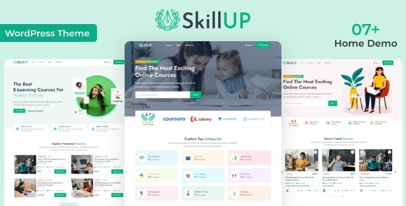SkillUp v1.0.29 在线教育WordPress主题 - 专为在线教育打造的WordPress主题