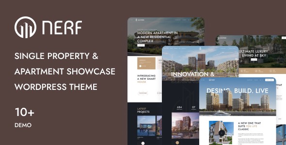 Nerf v1.0.5 Single Property WordPress Theme - 单属性房产WordPress主题