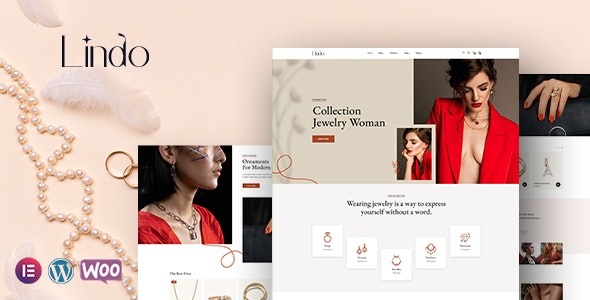 Lindo v1.1.9 Jewelry Store WooCommerce Theme - 珠宝商店WordPress主题