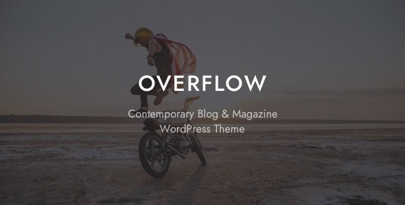 Overflow v1.5.9 现代博客与杂志WordPress主题