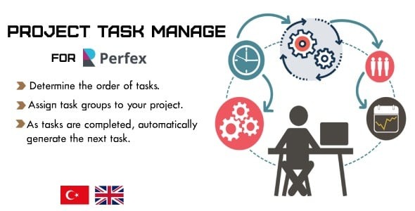 Project Task Manage For Perfex CRM v1.0 - Perfex CRM项目管理任务插件