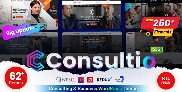 Consultio (v3.2.4) 企业咨询WordPress主题