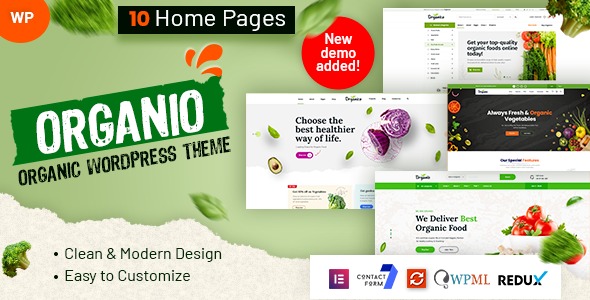 Organio v1.6.0 有机食品商店WordPress主题