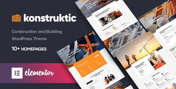 Konstruktic (v1.2.1) 建筑与施工WordPress主题