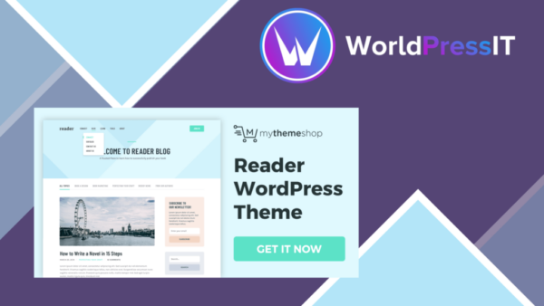 MyThemeShop Reader WordPress Theme v1.1.2 - 响应式博客主题，提升阅读体验