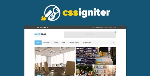 v1.8.1 CSSIgniter Neuton WordPress主题 - 优雅简洁的多功能网站模板