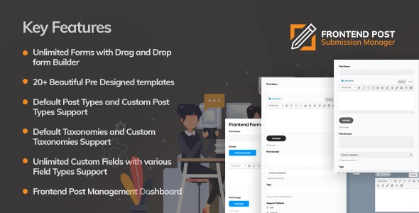 Frontend Post Submission Manager v1.4.4 - 前端文章提交管理工具