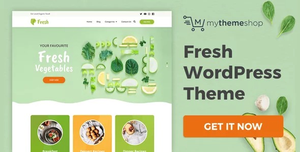 MyThemeShop Fresh WordPress主题 v1.1.1 - 清新风格的多功能网站模板