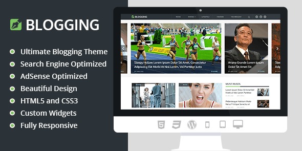 MyThemeShop Blogging WordPress Theme v3.1.10 - 专业博客主题，提升内容创作体验