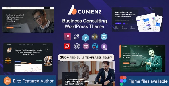 Acumenz v1.0.2 商业与咨询 WordPress Elementor 主题