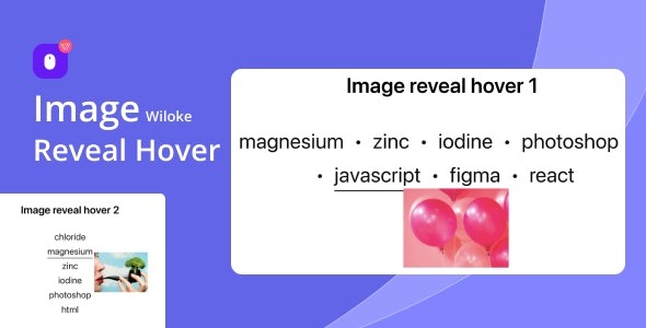 Wiloke Image Reveal Hover Effects For Elementor v2.0.1 - Elementor图片悬停特效插件