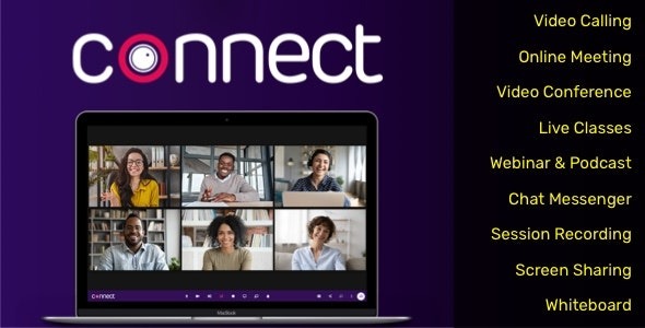 Connect (v2.6.0) 视频会议、在线会议、直播课程和网络研讨会、白板、实时聊天