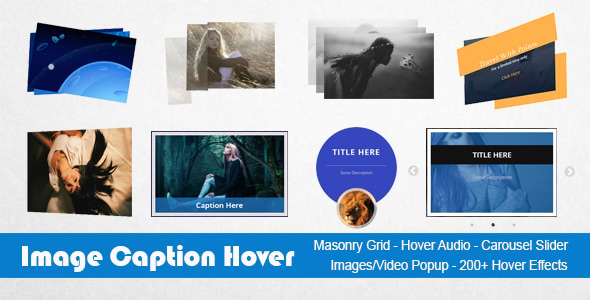 Image Caption Hover Pro WordPress插件v19.2 - 专业图片悬停效果增强工具