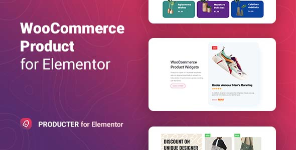 WooCommerce Product Widgets for Elementor GPL v1.0.3 - 强大的WooCommerce产品小工具插件