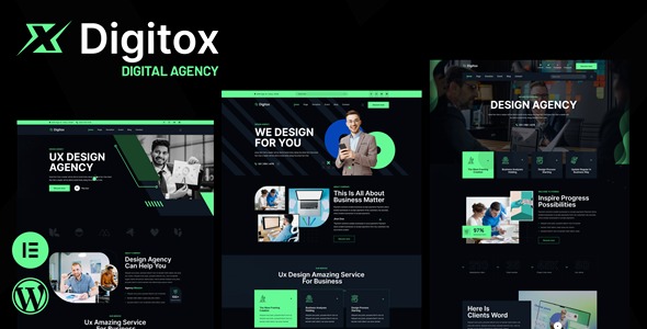 Digitox v1.0.2 数字机构WordPress主题 - 专业数字代理网站设计