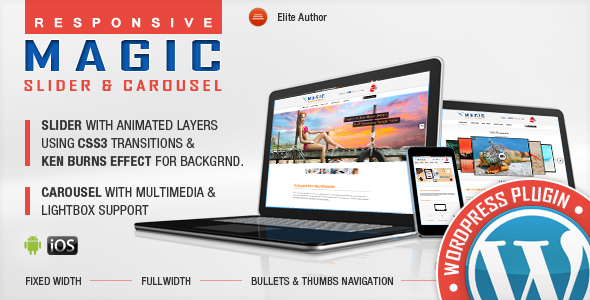 Magic Responsive Slider and Carousel WordPress Plugin v2.0 - 响应式滑块和轮播插件