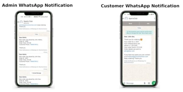 Order Notifications on WhatsApp for WooCommerce v1.0.1 - WooCommerce订单WhatsApp通知插件
