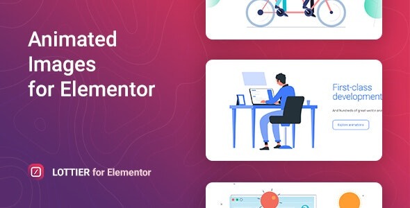 Lottier (v1.0.9) Elementor的Lottie动画图像插件