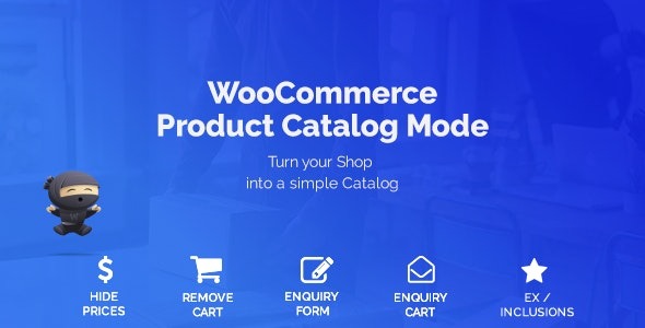 WooCommerce Product Catalog Mode & Enquiry Form v1.8.9 - WooCommerce产品目录模式与询价表单插件