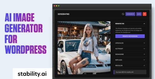 Spero v1.0 – WordPress AI图像生成与编辑器