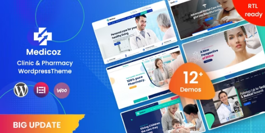 Medicoz v2.3 Clinic & Pharmacy WordPress Theme - 医疗诊所和药房WordPress主题