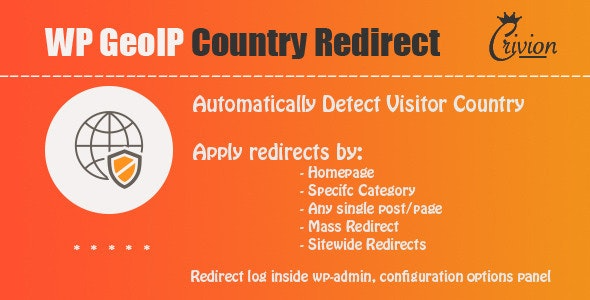 WP GeoIP Country Redirect v4.3 - 基于地理位置的WordPress国家重定向插件