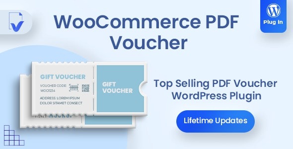WooCommerce PDF Vouchers (v5.1.2) Ultimate Gift Cards WordPress插件 - 终极礼品卡解决方案