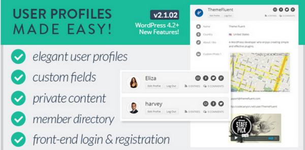 User Profiles Made Easy v2.3.09 - 轻松创建用户个人资料的WordPress插件