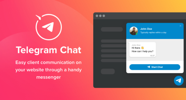 Elfsight Telegram Chat for WordPress v1.1.0 - 为您的WordPress网站添加Telegram聊天功能