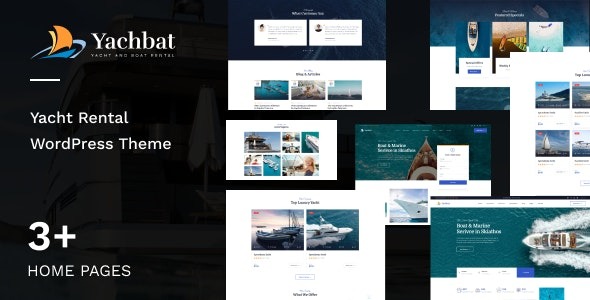 Yachbat (v1.2.8) 游艇与船只租赁WordPress主题