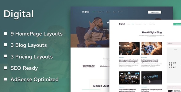 MyThemeShop Digital Theme v1.1.1 - 专业数字营销WordPress主题