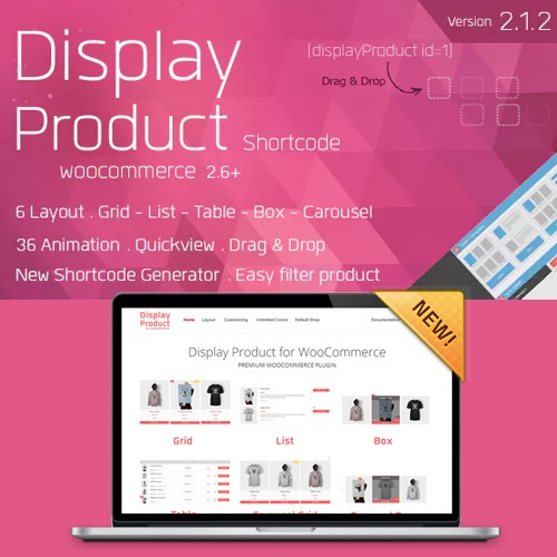 Display Product v2.1.2 Multi-Layout for WooCommerce - WooCommerce多布局产品展示插件