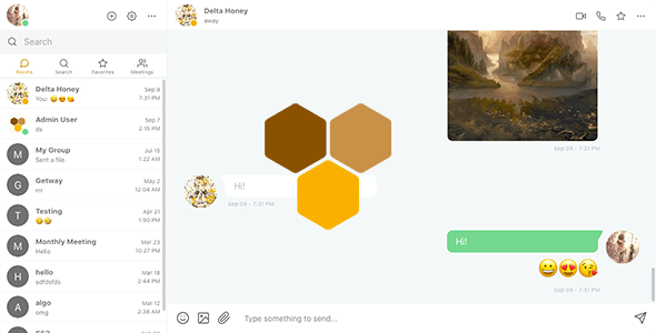 Clover (v2.9.2) 实时消息、音频和视频会议Web应用 - Node.js, React, WebRTC, Socket.IO