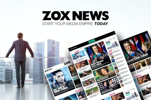 Zox News (v3.17.1) 专业WordPress新闻杂志主题