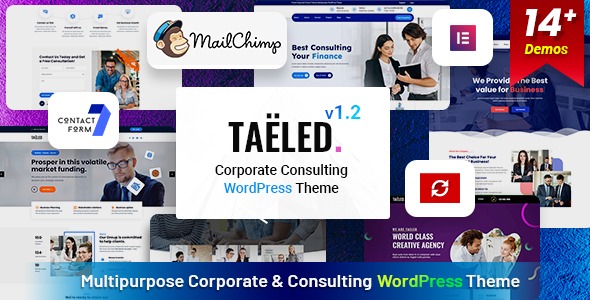 TAELED (v1.2.0) 商业咨询WordPress主题