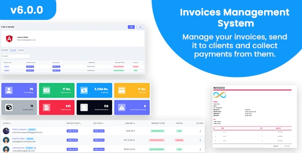 Invoices v7.2.5 Laravel发票管理系统 - 账单管理