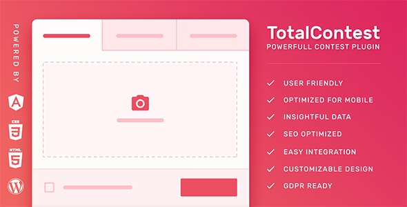 TotalContest Pro v2.9.0 - 专业响应式WordPress竞赛插件