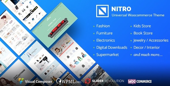Nitro v1.7.9 Universal WooCommerce Theme - 电子商务专家打造的通用WooCommerce主题